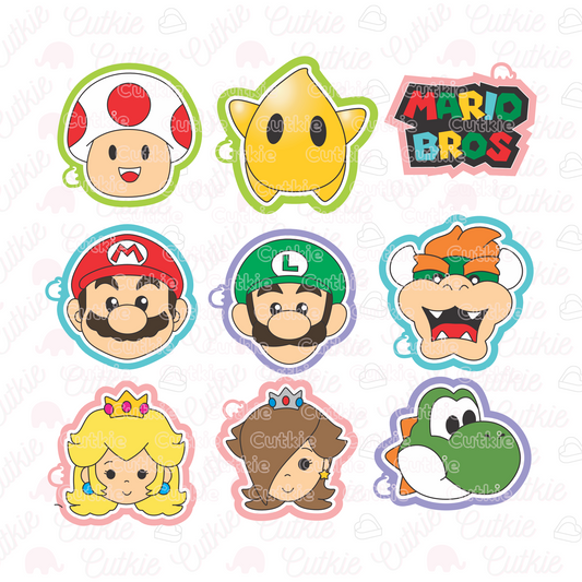Kit personajes Mario Bross