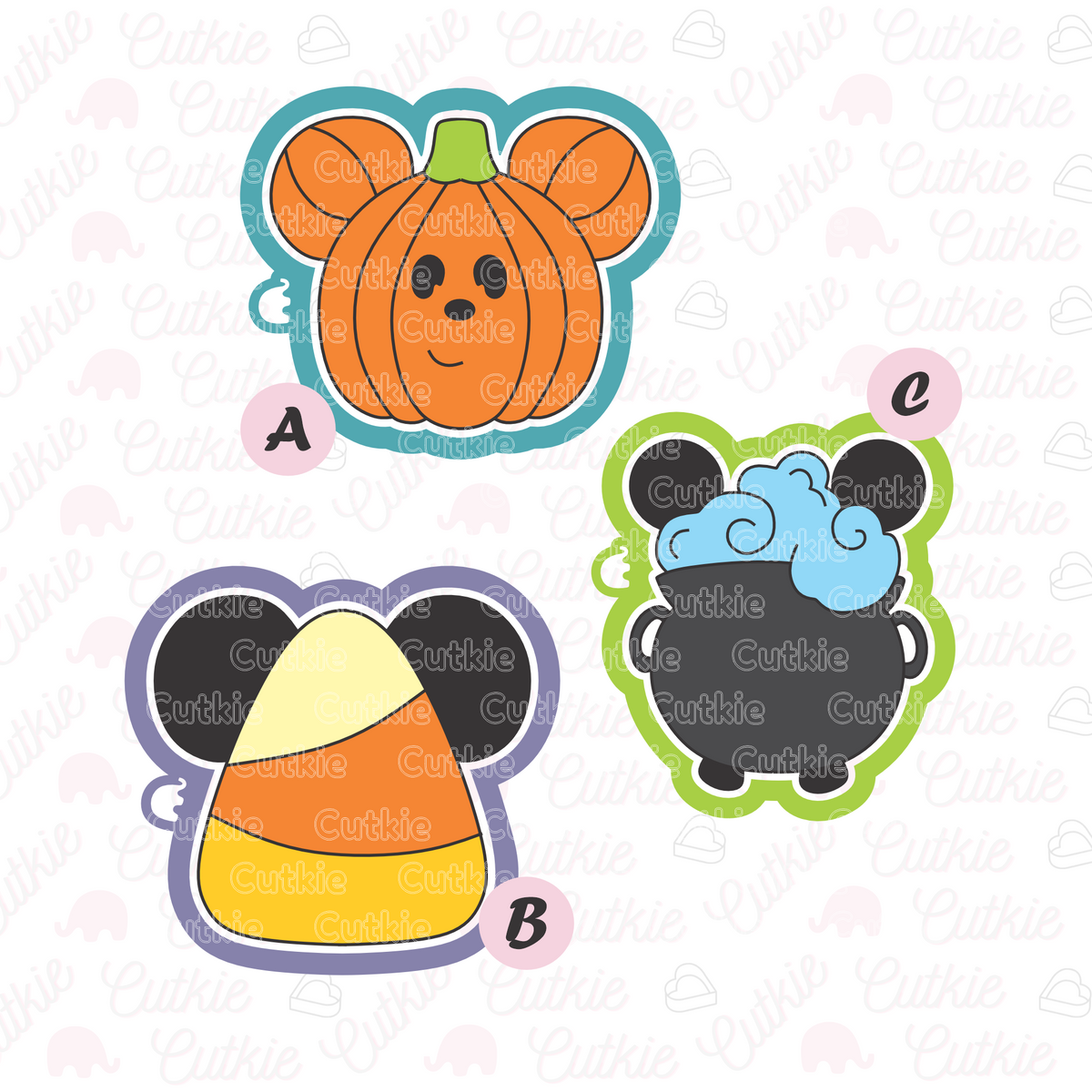 Kit Mickey Halloween