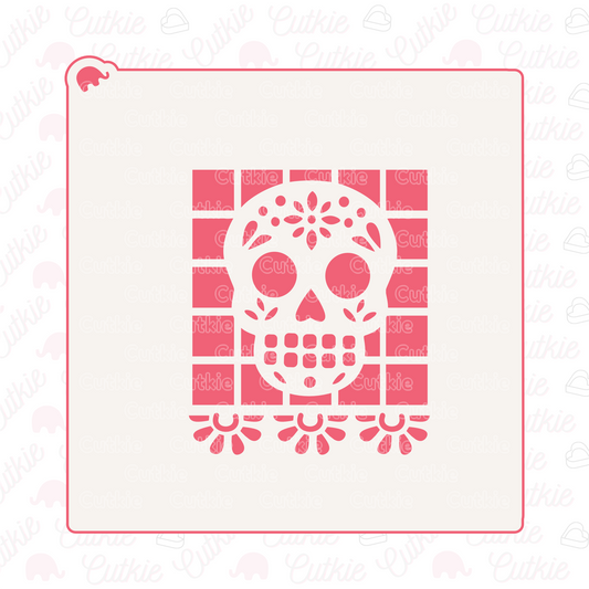 Papel picado calaverita