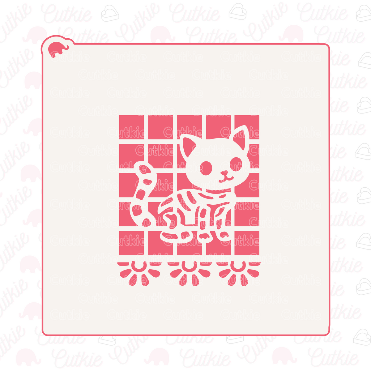 Papel picado perrito