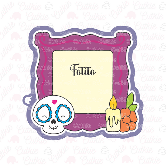 Galle ofrenda calaverita (Porta retrato)