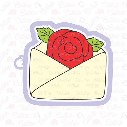 Sobre con rosa